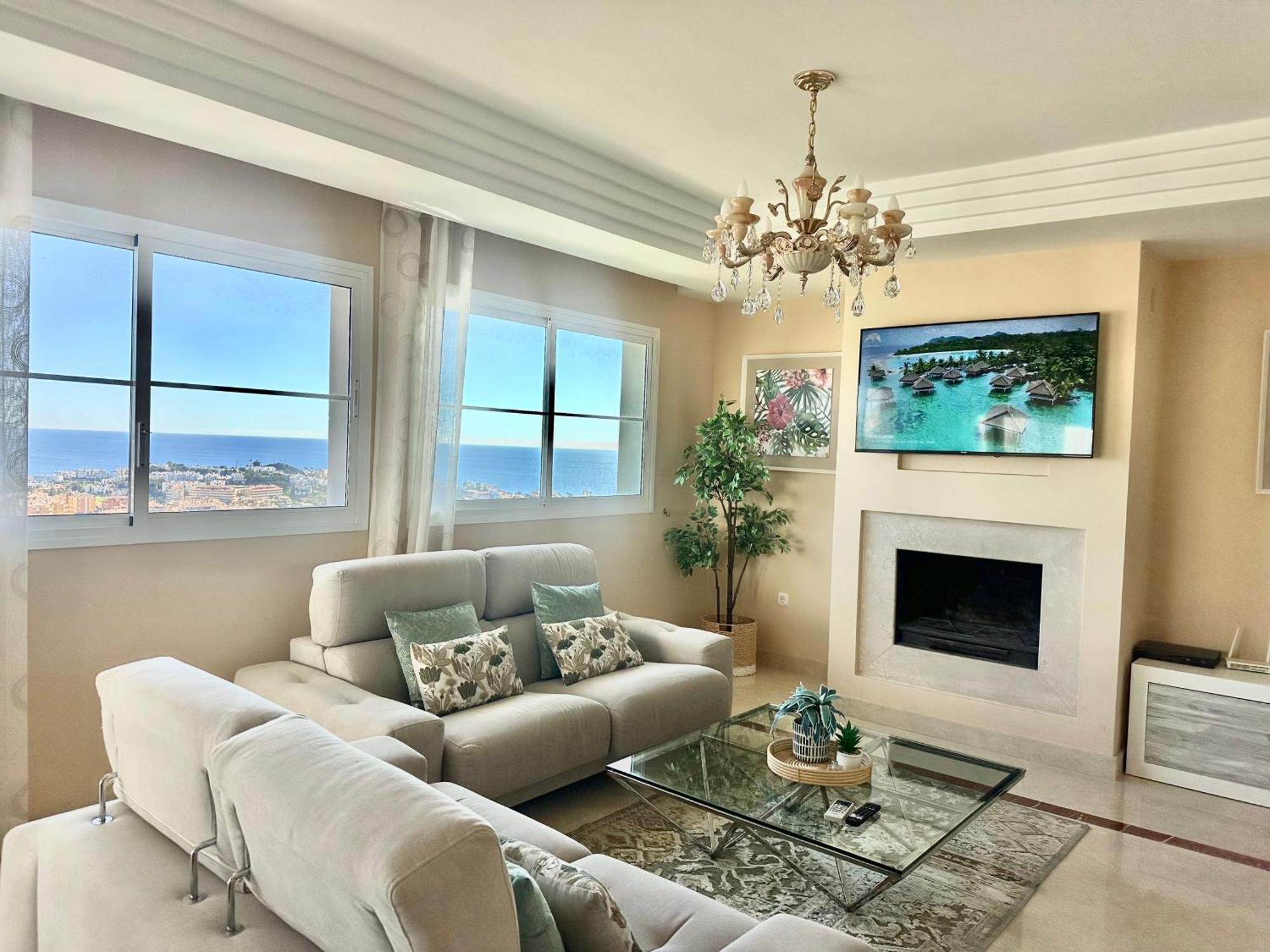 Mirador Panoramic Sea Views - Private Villa ミハス エクステリア 写真